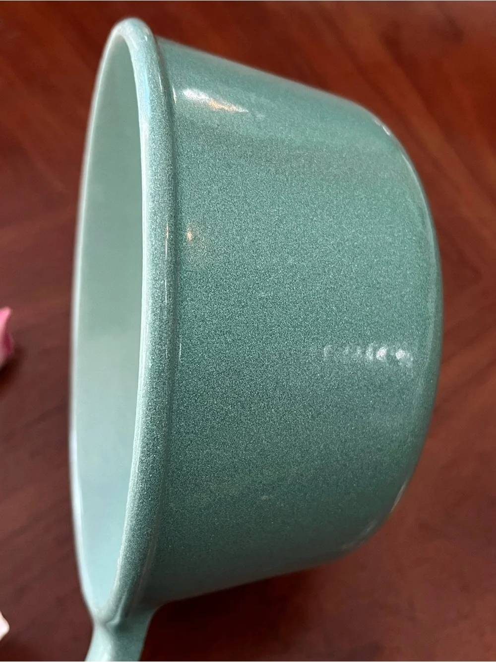 Vintage 1950s Prizer Ware Enameled Cast Iron Saucepan Melting Pot CSP-1